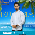 100% Export Quality Men's Striped Business Formal Long Sleeve Shirt (EEU) Style Slim Mens Shirt.