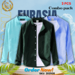 100% Cotton Oxford Long Sleeve Casual Shirt For Men’s (Only Shirt), Combo Pack 3 PCS