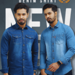 Tommy Brand Denim Shirt for a casual outing or aiming for a smart-casual look.