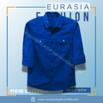 Premium Quality Double Pocket Shirt - Teal.