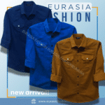 3 Pcs Combo Premium Quality Double Poket Shirt -