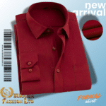 Men’s Premium Formal Shirt -Maroon.