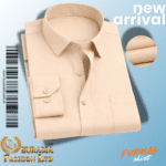 Men’s Premium Formal Shirt -Biscuit.