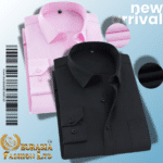 Men’s Premium Formal Shirt -Pink & Black.