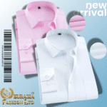 Men’s Premium Formal Shirt -Pink & White.