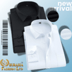 Men’s Premium Formal Shirt -Black & White